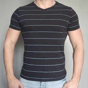 Mossimo Supply Co - Tshirt - Black - Striped